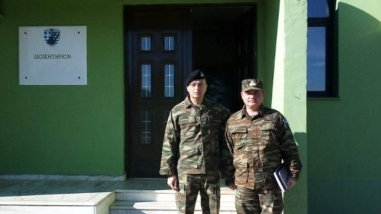 Επίσκεψη αρχηγού ΓΕΣ στην 180 ΜΚ/Β «HAWK»