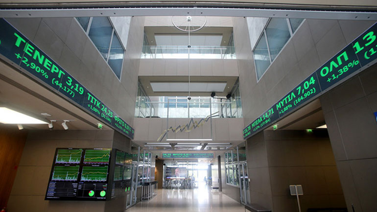 Κέρδη καταγράφει το Χρηματιστήριο Αθηνών
