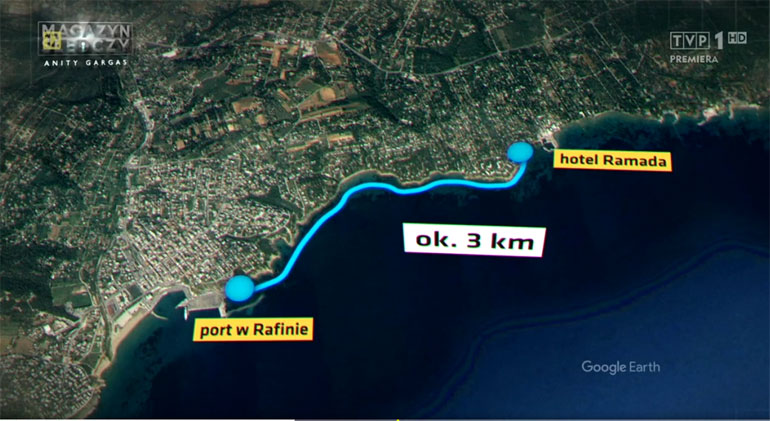 Γράφημα της πολωνικής τηλεόρασης, που επιτείνει το μεγάλο ερώτημα για τον χαμό της γυναίκας και του παιδιού...