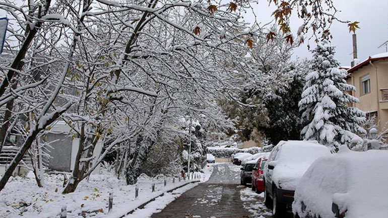 Παγετός με θερμοκρασίες κοντά στους -10 βαθμούς Κελσίου σε αρκετές περιοχές