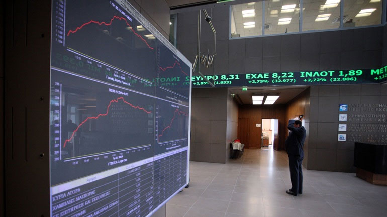 Οριακή πτώση στο Χρηματιστήριο Αθηνών