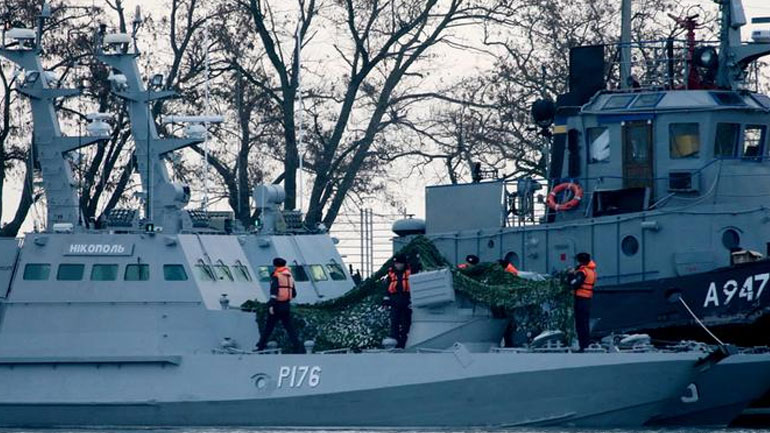 «Όχι» από Μόσχα στο αίτημα Μέρκελ και Μακρόν για την απελευθέρωση ουκρανών ναυτών