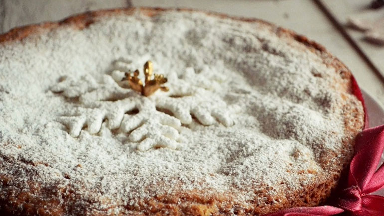 Aφράτη βασιλόπιτα-κέικ