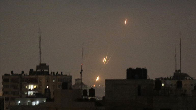 Γάζα: Ρουκέτα εκτοξεύθηκε τις πρώτες πρωινές ώρες εναντίον του Ισραήλ