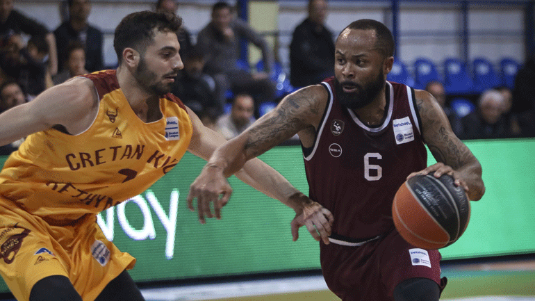 Εκτός έδρας νίκη για τον Ήφαιστο, 85-82 το Ρέθυμνο