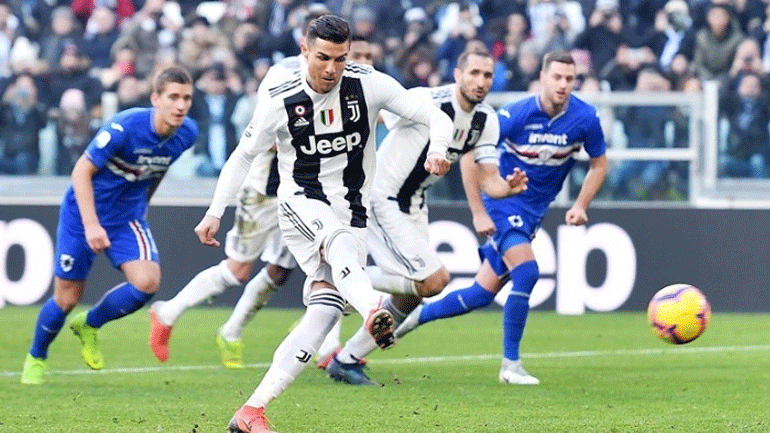 «Καθάρισε» με Ρονάλντο η Γιουβέντους, 2-1 τη Σαμπντόρια