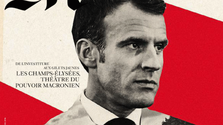 «Συγγνώμη» της Le Monde για το εξώφυλλο που παρουσιάζει τον Μακρόν ως Χίτλερ