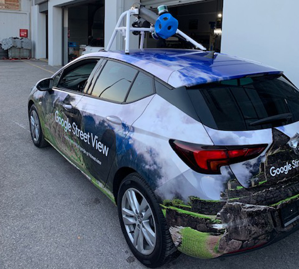 Ένα από τα αυτόνομα αυτοκίνητα της Google στην Ελλάδα...