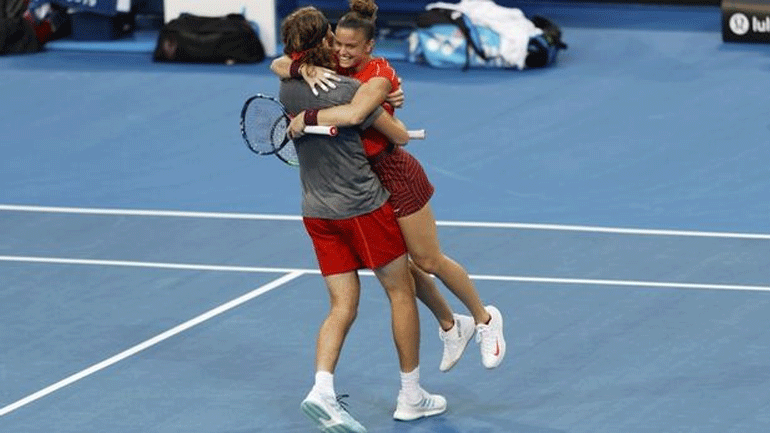 Η νίκη των Τσιτσιπά-Σάκκαρη απέναντι σε Σερένα και Τιαφό!