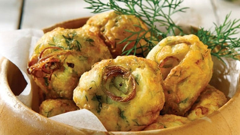 Πρασοκεφτέδες με φέτα