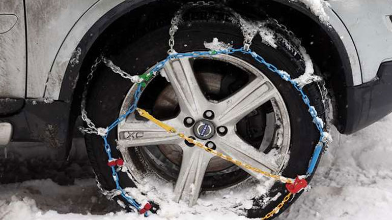 Πού απαιτούνται αντιολισθητικές αλυσίδες στο οδικό δίκτυο της δυτικής Θεσσαλίας