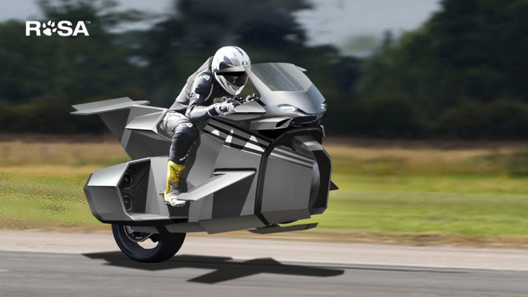 Kirby Rosa: Πετάει πετάει …η μοτοσυκλέτα;