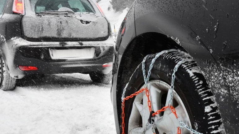 Κεντρική Μακεδονία: Πού χρειάζονται αντιολισθητικές αλυσίδες