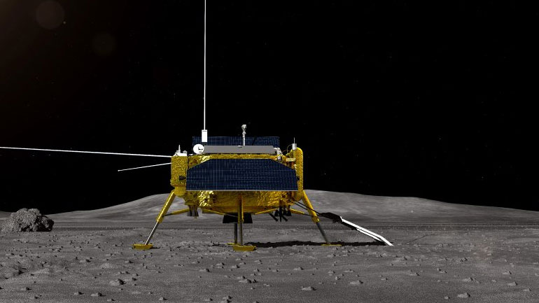 Άρχισε η συλλογή δεδομένων στην αόρατη πλευρά της Σελήνης