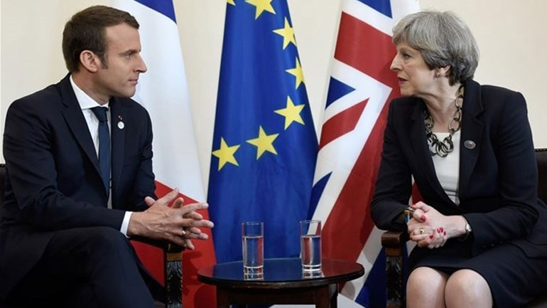 Μακρόν σε Μέι: Η συμφωνία για το Brexit είναι η καλύτερη δυνατή