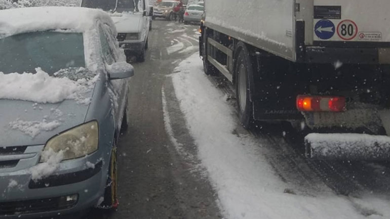 Θεσσαλονίκη: Απαγόρευση κυκλοφορίας φορτηγών σε τμήμα της Εγνατίας Οδού