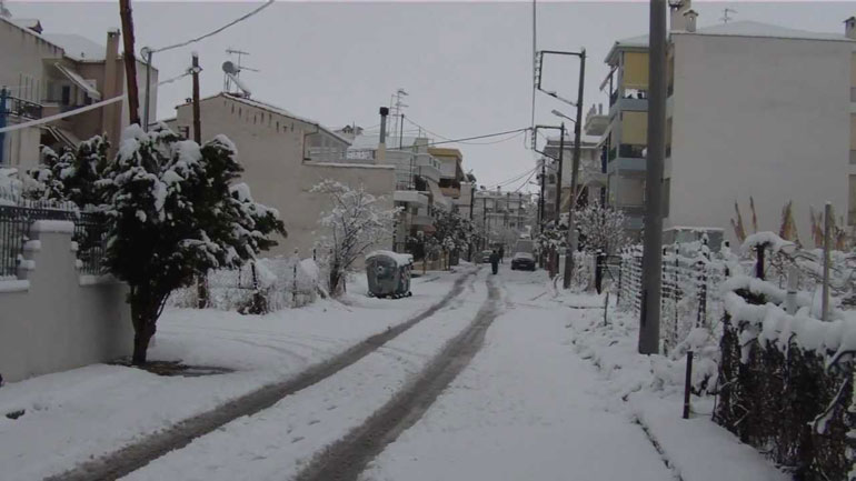 Λάρισα: Χωρίς προβλήματα στην πόλη από την κακοκαιρία