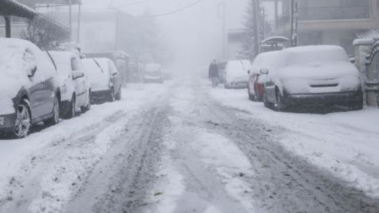 Διακοπή κυκλοφορίας λόγω παγετού στο Πόρτο Γερμενό