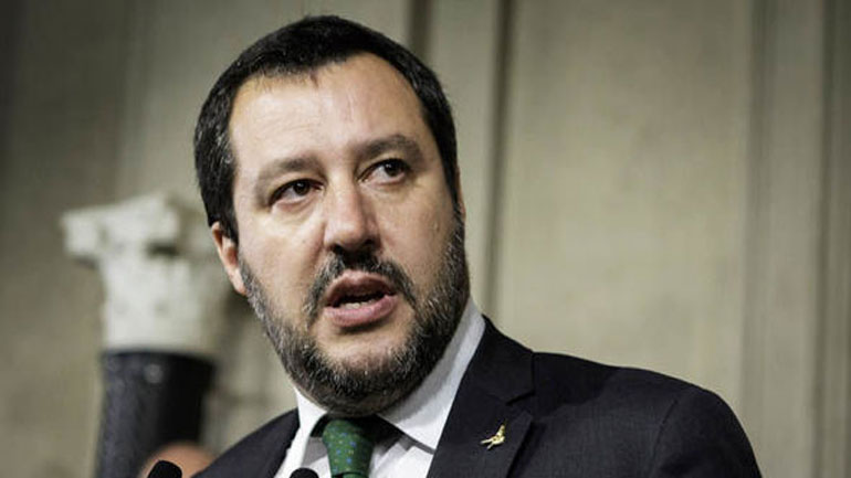 Σαλβίνι για ΜΚΟ και μετανάστες: Δεν υποκύπτουμε στους εκβιασμούς Σαλβίνι για ΜΚΟ και μετανάστες: Δεν υποκύπτουμε στους εκβιασμούς