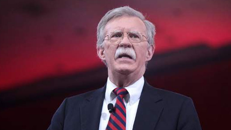 Μπόλτον: «Η άμυνα του Ισραήλ θα διασφαλιστεί»