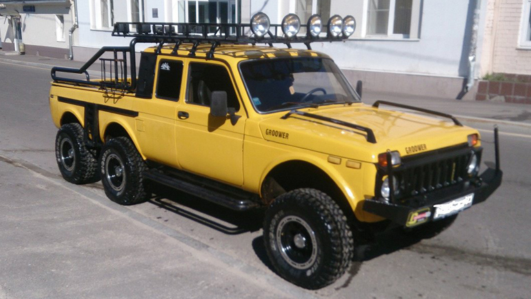 Πωλείται Lada Niva σε έκδοση 6×6…