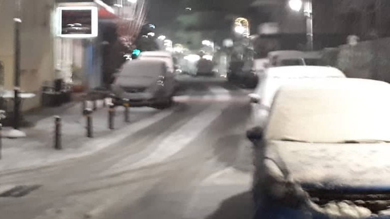 Ο «Τηλέμαχος» στην Κρήτη – Χιονίζει στα Ανώγεια