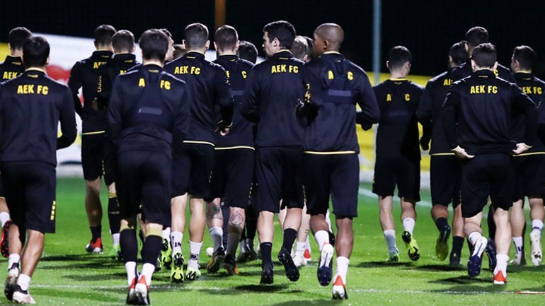Η αποστολή της ΑΕΚ για τον αγώνα με τον Κισσαμικό