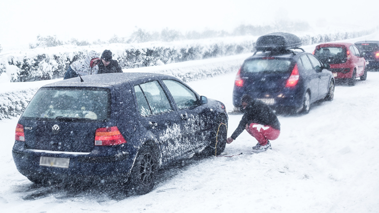 Στα λευκά η Αττική