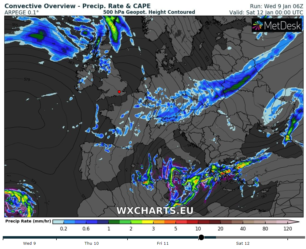 Ενδείξεις για νέα κακοκαιρία από την Παρασκευή 