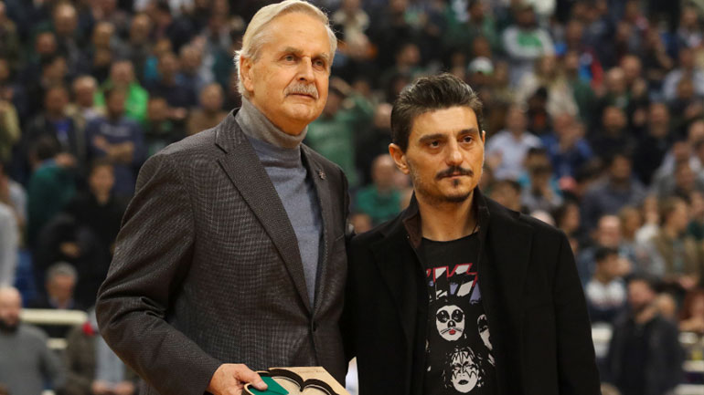 Παναθηναϊκός: Βραβεύτηκε από τoν Δημήτρη Γιαννακόπουλο ο Απόστολος Κόντος