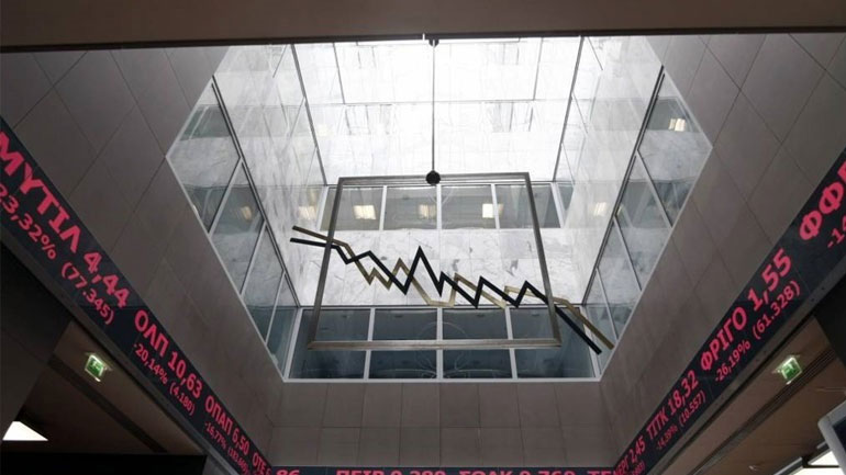 Πτωτικά κινείται το Χρηματιστήριο Αθηνών