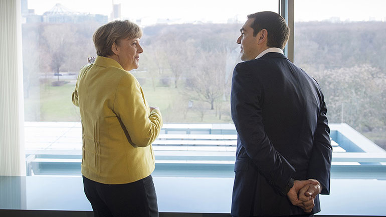 Σε στενό κύκλο το δείπνο Τσίπρα – Μέρκελ στον λόφο της Καστέλλας Σε στενό κύκλο το δείπνο Τσίπρα – Μέρκελ στον λόφο της Καστέλλας