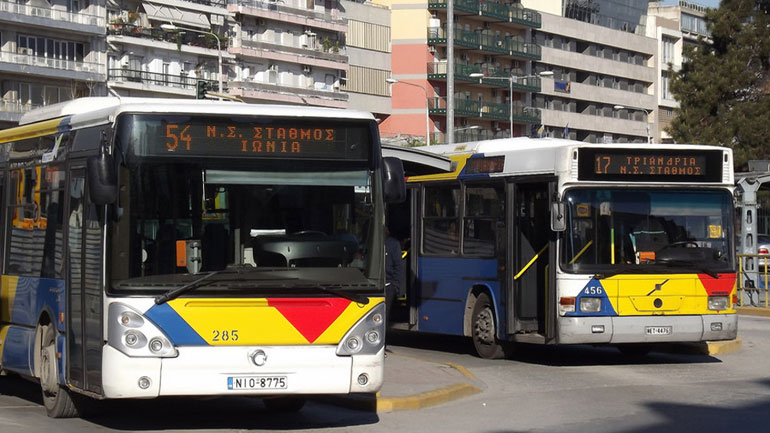 Θεσσαλονίκη: Κανονικά σήμερα τα δρομολόγια των αστικών λεωφορείων στο κέντρο