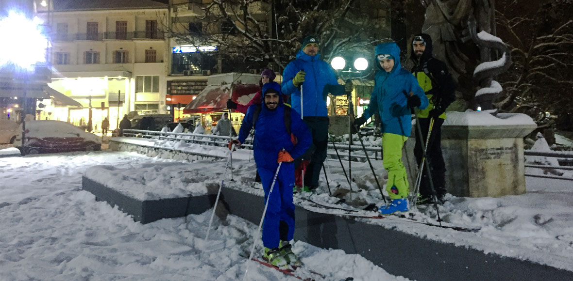 Παιχνίδια στην χιονισμένη πόλη