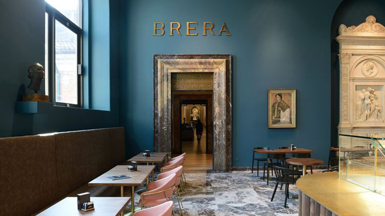 Το καφέ στην Pinacoteca di Brera, στο Μιλάνο