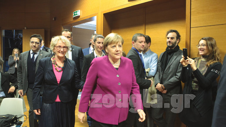 Στη Γερμανική Σχολή Αθηνών η Άνγκελα Μέρκελ