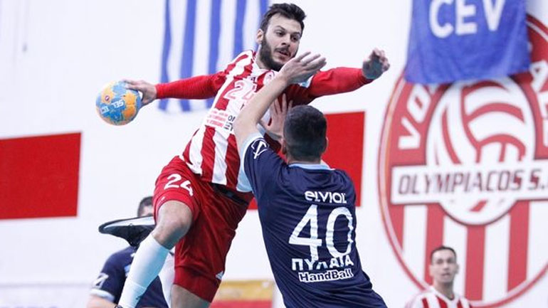 Xάντμπολ: Πρεμιέρα με νίκες στον β’ γύρο για Ολυμπιακό και ΑΕΚ