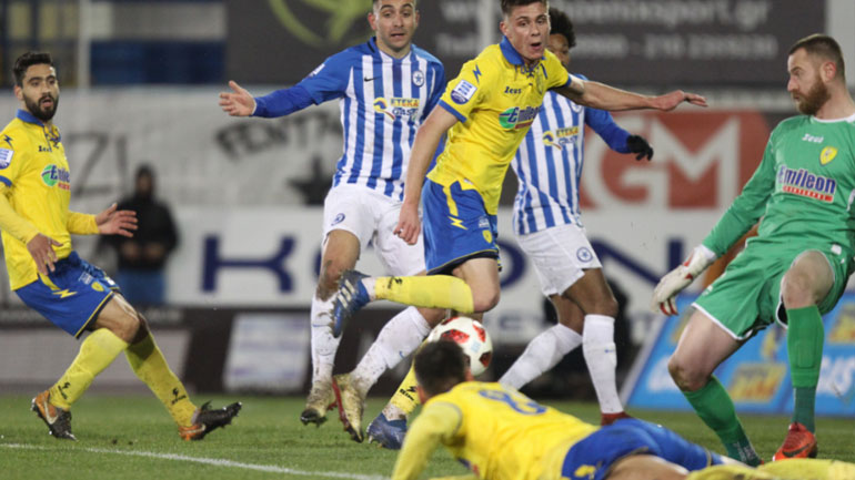 «Χ»ορταστική μοιρασιά στο Περιστέρι, ισόπαλοι 2-2 Ατρόμητος και Παναιτωλικός