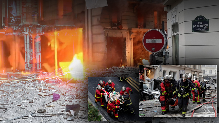 Έκρηξη με νεκρούς και τραυματίες στο Παρίσι
