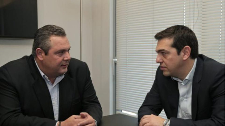 Τη Δευτέρα η συνάντηση Τσίπρα – Καμμένου