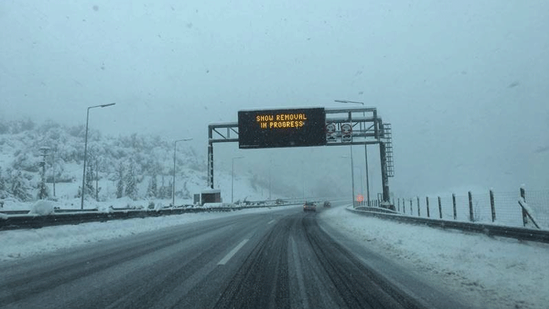 Τρίπολη: Κανονικά η κυκλοφορία των οχημάτων – Που υπάρχουν προβλήματα στην Πελοπόννησο
