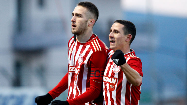 Πέρασε νικηφόρα (2-0) από τη Λιβαδειά ο Ολυμπιακός