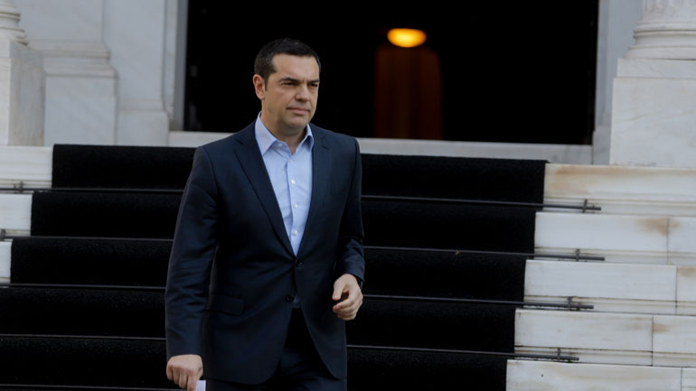 Συνάντηση Αλ. Τσίπρα – Ευ. Αποστολάκη στο Μαξίμου