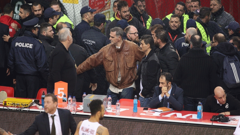 Βαρύ πρόστιμο στον Ολυμπιακό από την Ευρωλίγκα