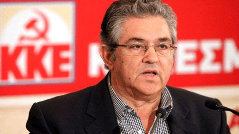 Αναβολή της ομιλίας του Δ. Κουτσούμπα στο Αγρίνιο λόγω της συζήτησης στη Βουλή