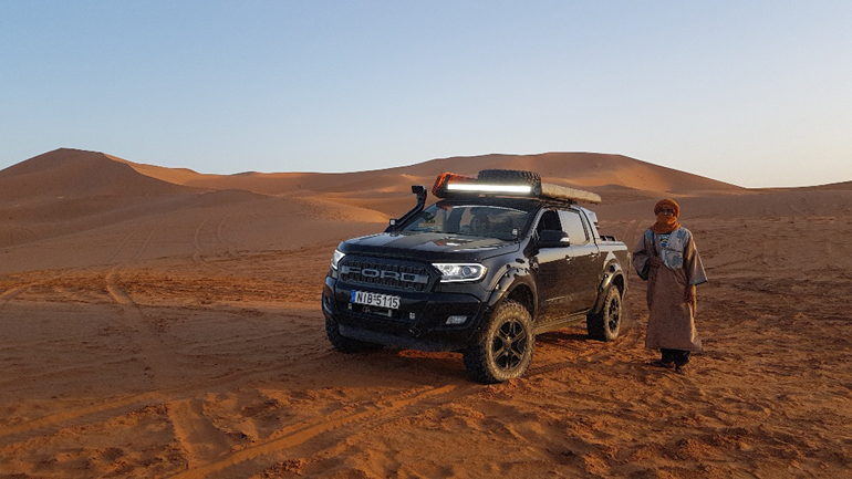 Το συγκεκριμένο Ranger έχει ταξιδέψει μέχρι το Μαρόκο