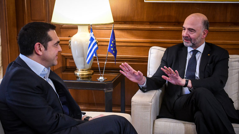 Π. Μοσκοβισί: «Η Ελλάδα και ο λαός της αξίζουν και δικαιούνται ένα πλήρες successs story» Π. Μοσκοβισί: «Η Ελλάδα και ο λαός της αξίζουν και δικαιούνται ένα πλήρες successs story»