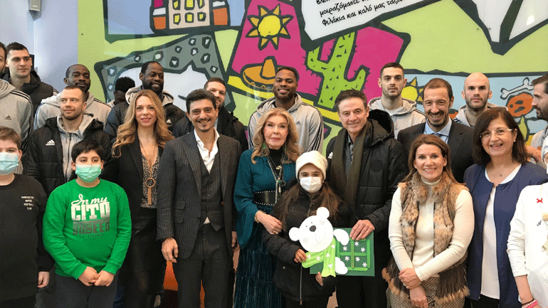 H ΚΑΕ Παναθηναϊκός στον Σύλλογο Φίλων Παιδιών με Καρκίνο «Ελπίδα»