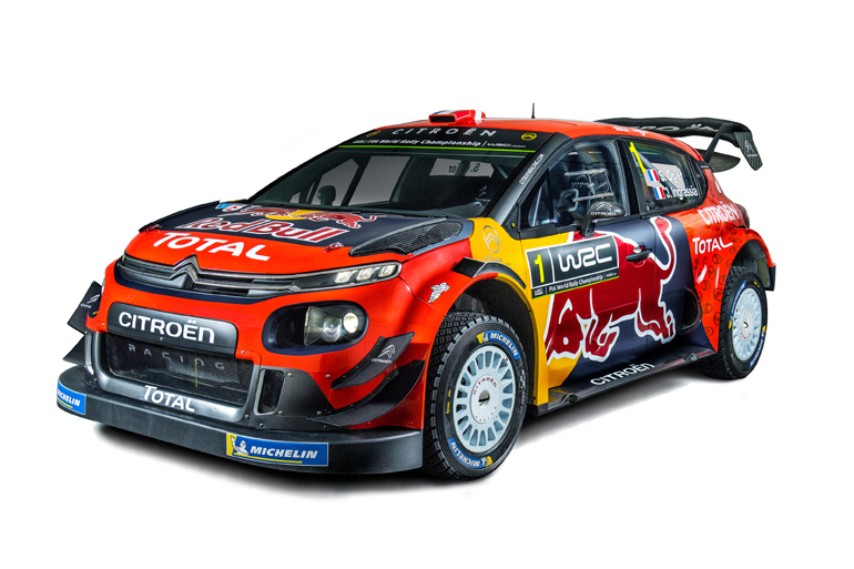 H Citroen C3 WRC που θα τρέξει εφέτος στο παγκόσμιο πρωτάθλημα ράλι...