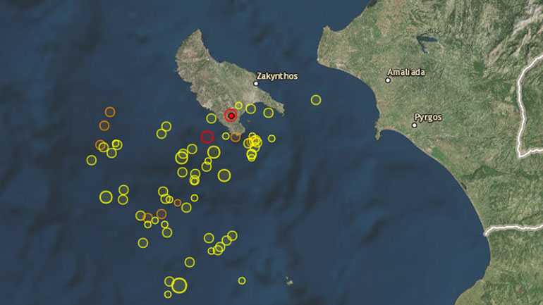 Σεισμός 3,9R στη Ζάκυνθο